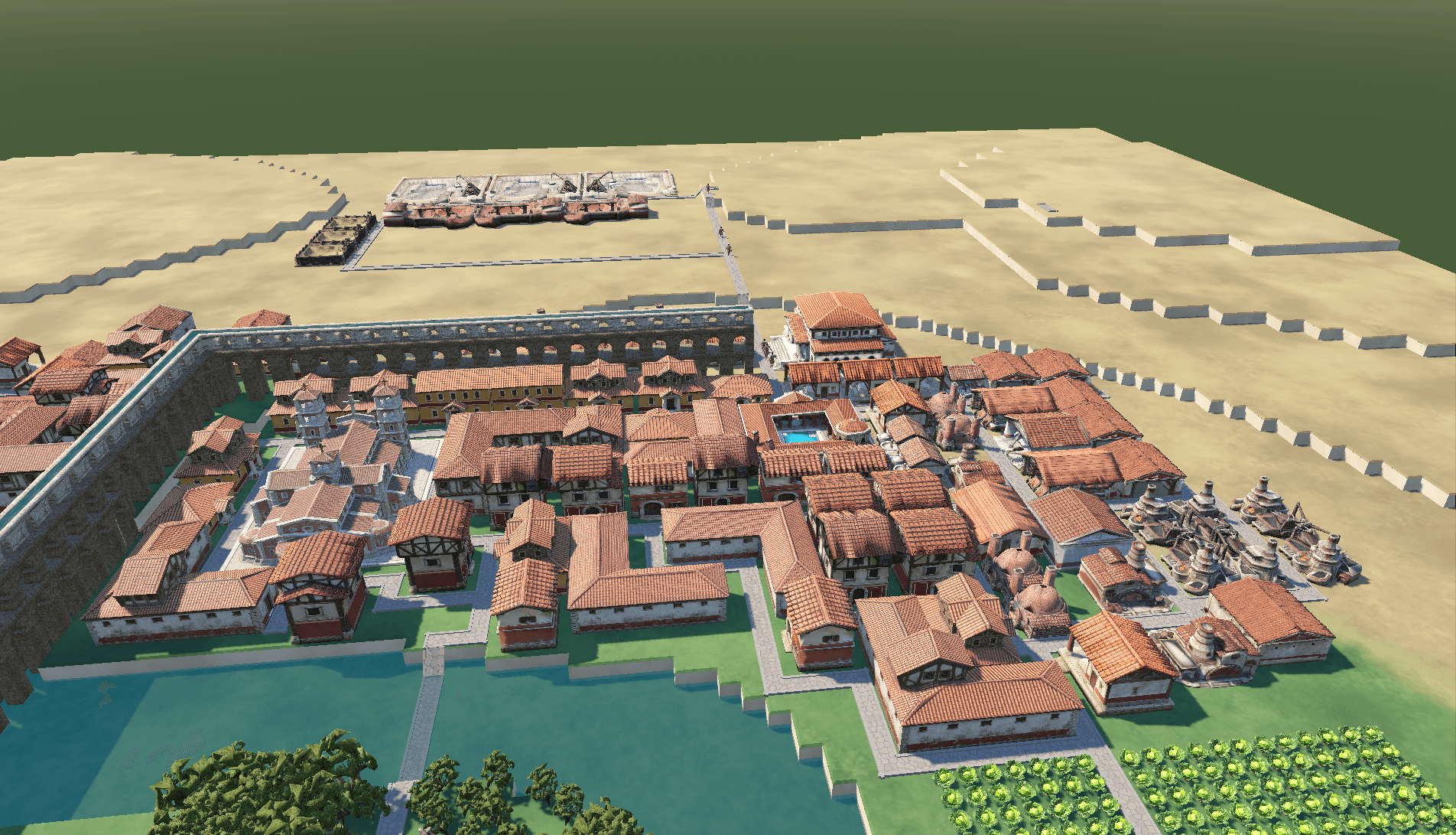 Settlement overview from the itch capture pack