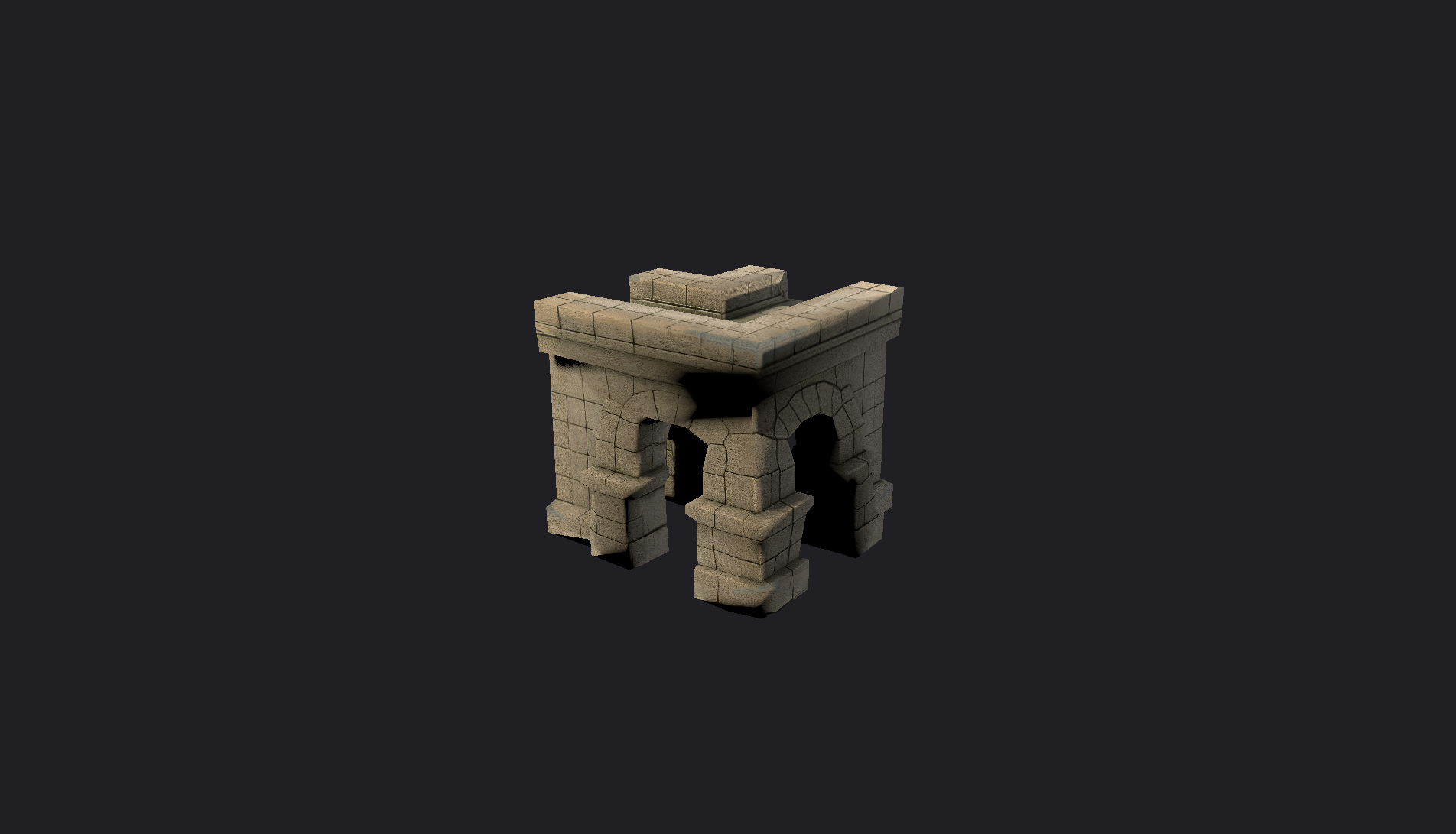 Aqueduct corner from above